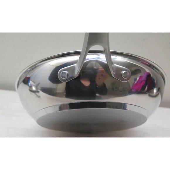 Calphalon 1388 8" Frying Pan & 1390 10" Tri-Ply Stainless Steel Frying Pan Set - Picture 6 of 14